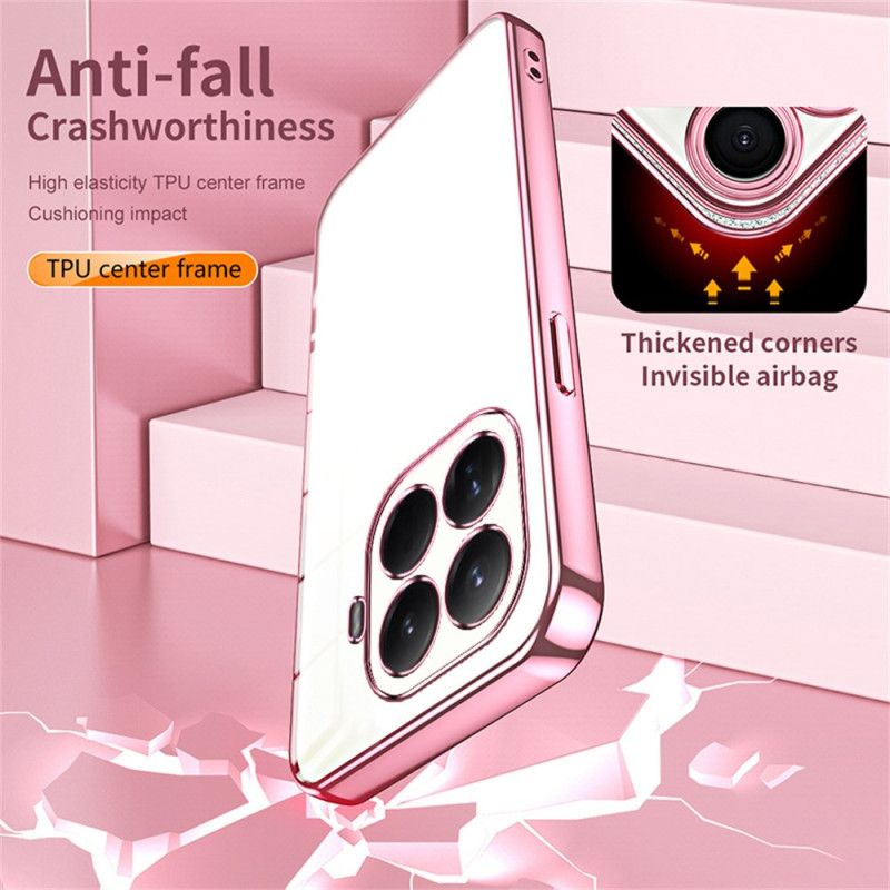 Cover Xiaomi 15t Pro Ramme Med Metaleffekt