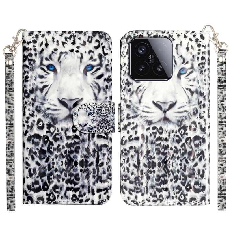 Flip Cover Til Xiaomi 15t Pro Leopardrem
