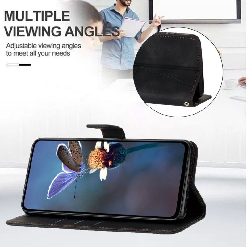 Flip Cover Til Xiaomi 15t Pro Retro Ruskindseffekt