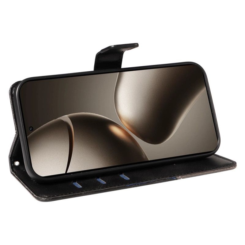 Flip Cover Til Xiaomi 15t Pro Tofarvet Geometrisk