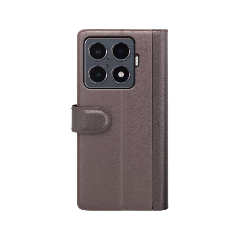 Flip Cover Xiaomi 15t Pro Ægte Læder