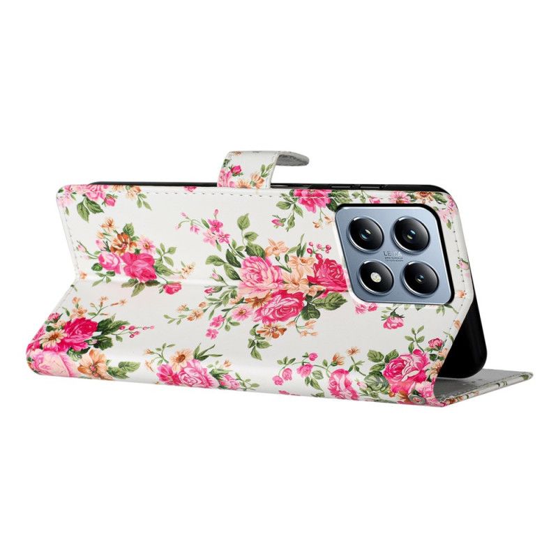 Flip Cover Xiaomi 15t Pro Frihedsblomster