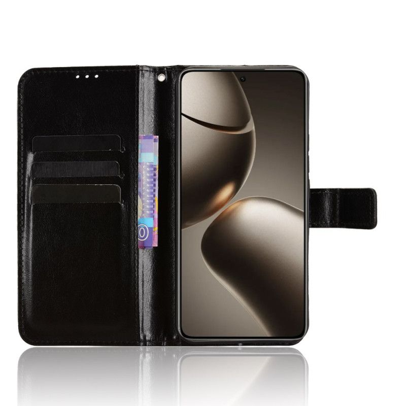 Flip Cover Xiaomi 15t Pro Prangende Kunstlæder