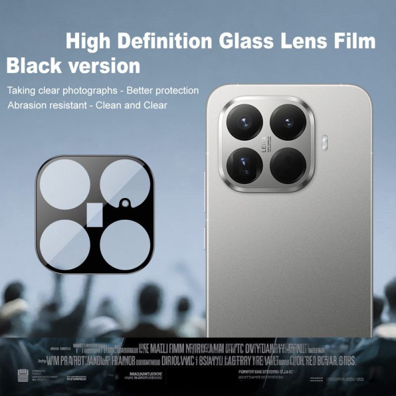 Hærdet Glaslinsebeskytter Til Xiaomi 15t Pro (sort Version)