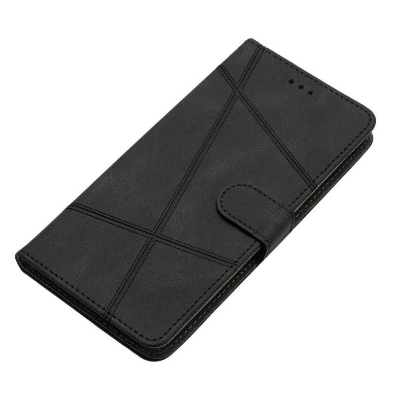 Læder Cover Xiaomi 15t Pro Telefon Etui Linjer