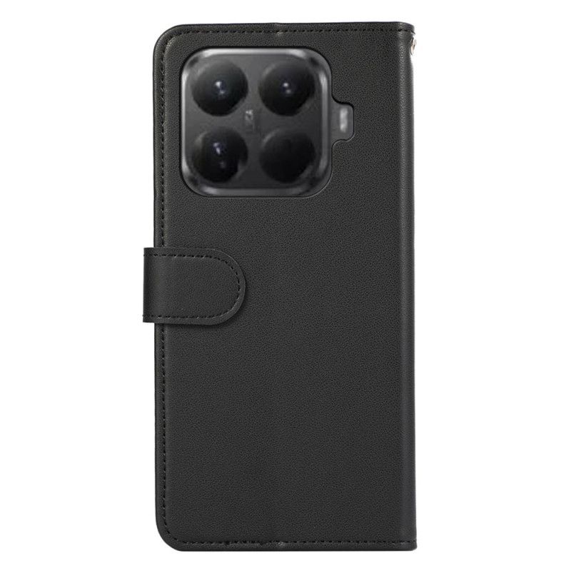 Læder Cover Xiaomi 15t Pro Telefon Etui Rfid-beskyttelse