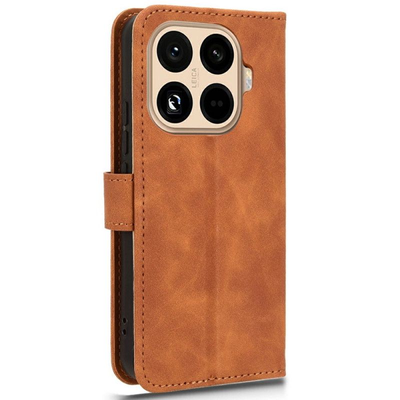 Læder Cover Xiaomi 15t Pro Telefon Etui Ruskindseffekt