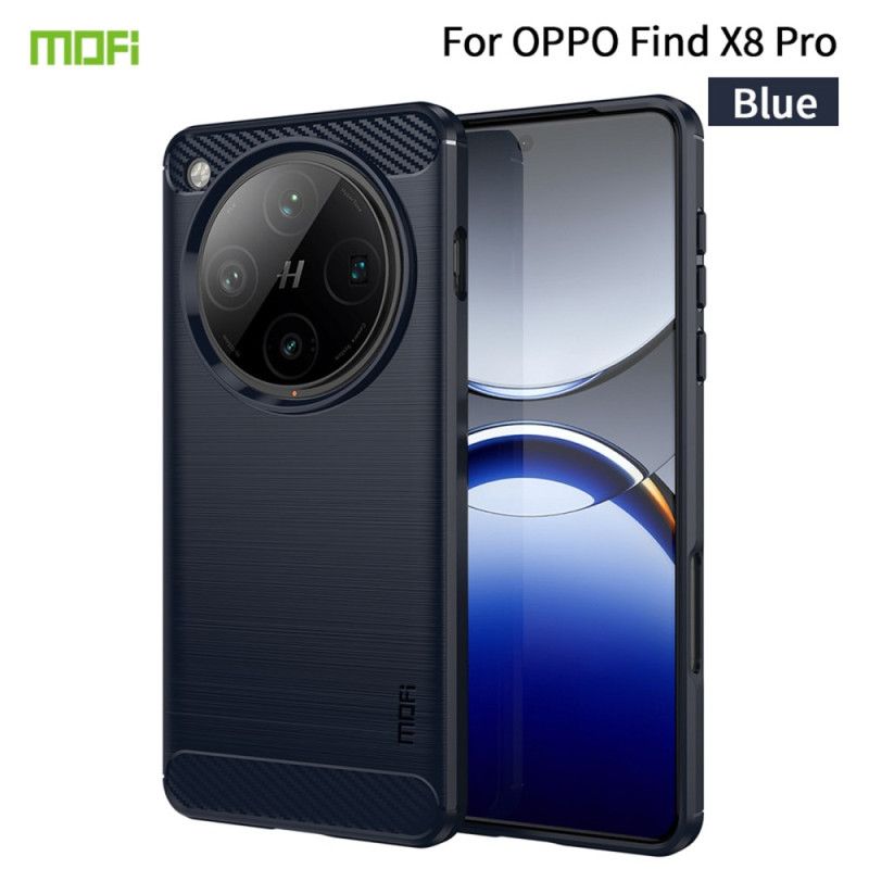 Cover Oppo Find X8 Pro Børstet Kulfiber