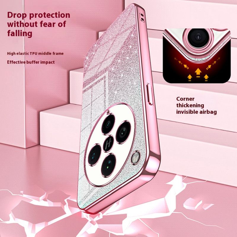 Cover Oppo Find X8 Pro Telefon Etui Glittergradient
