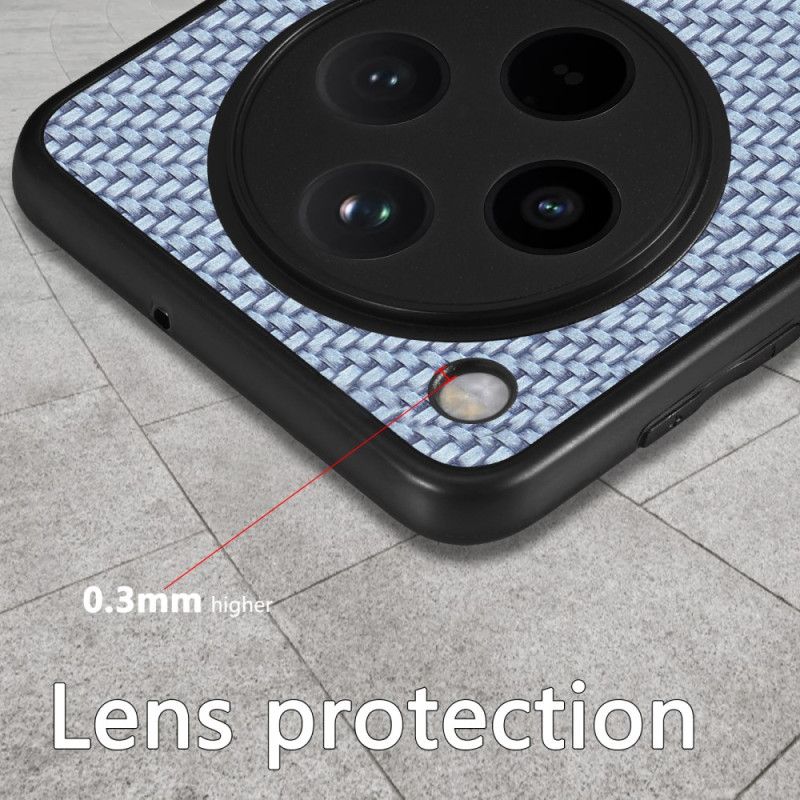 Cover Oppo Find X8 Pro Telefon Etui Kulfibertekstur