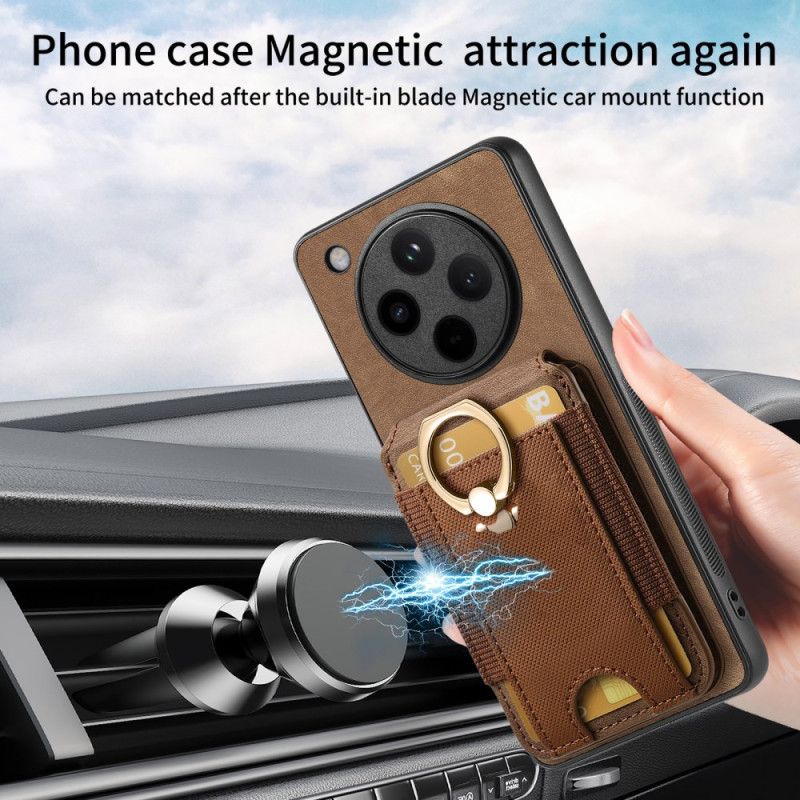 Cover Til Oppo Find X8 Pro Flip-kortholder