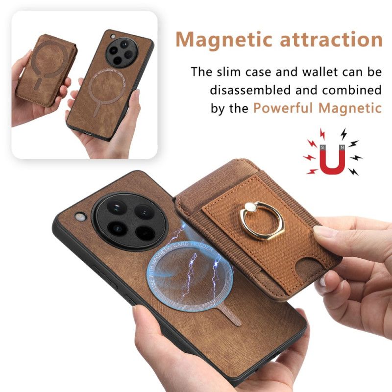 Cover Til Oppo Find X8 Pro Flip-kortholder