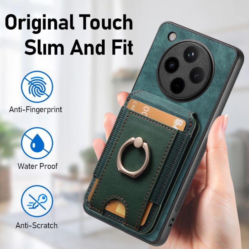 Cover Til Oppo Find X8 Pro Flip-kortholder