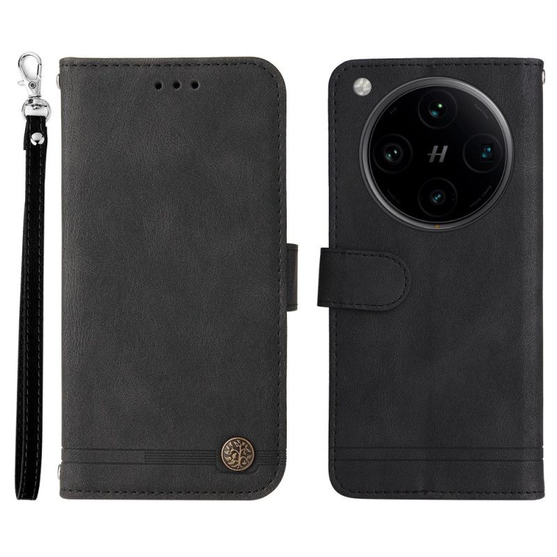 Flip Cover Oppo Find X8 Pro Klassisk Vintage-rem