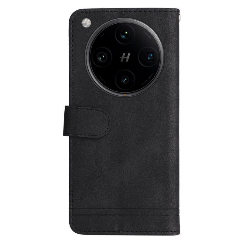 Flip Cover Oppo Find X8 Pro Klassisk Vintage-rem