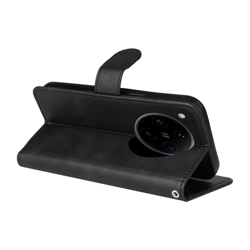 Flip Cover Oppo Find X8 Pro Kunstlæderrem