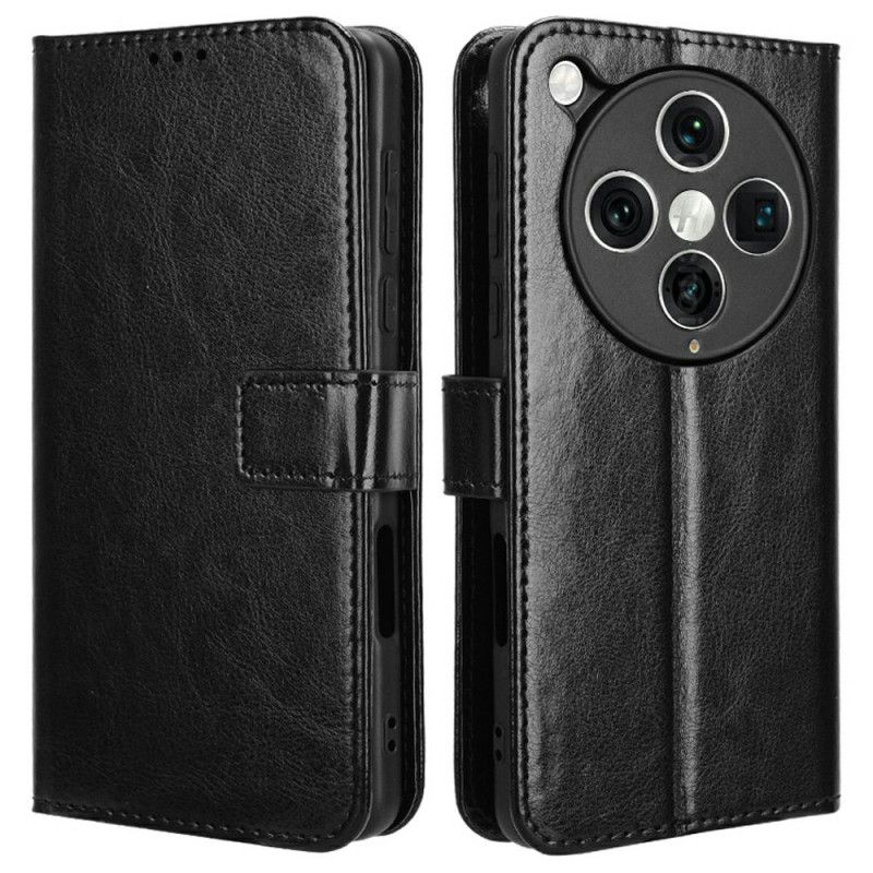 Flip Cover Til Oppo Find X8 Pro Prangende Kunstlæder