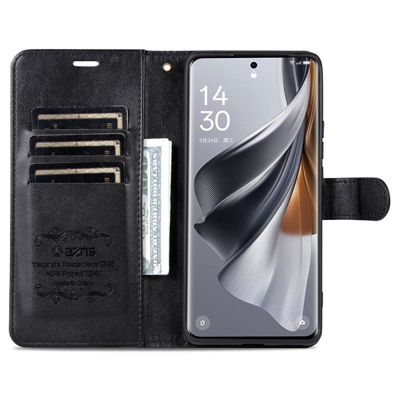 Læder Cover Oppo Find X8 Pro Telefon Etui Azns