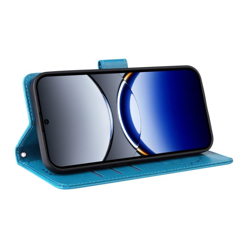 Læder Cover Oppo Find X8 Pro Telefon Etui Trykt Mønster