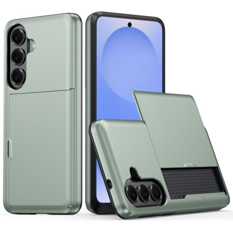 Cover Samsung Galaxy S26 Plus Kortholder Med Metallisk Effekt