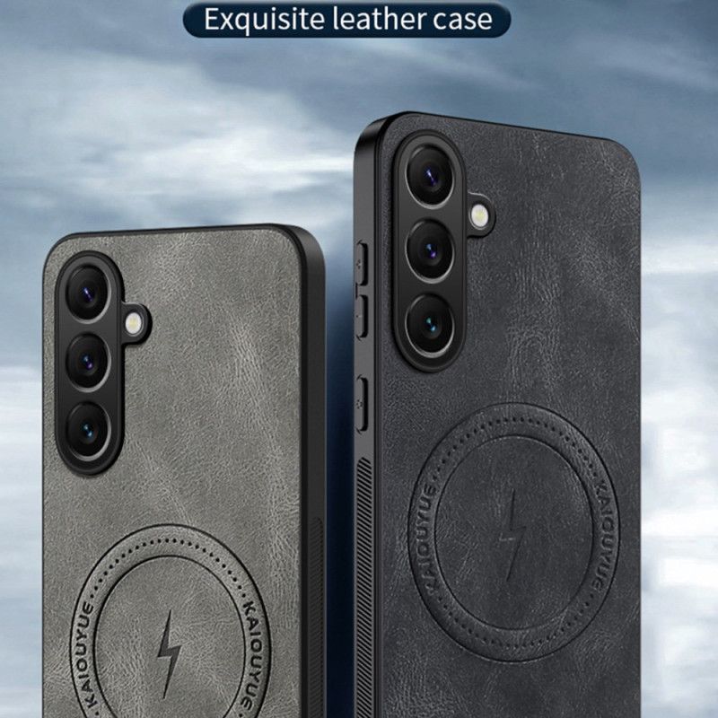 Cover Samsung Galaxy S26 Plus Magnetisk Læderstil