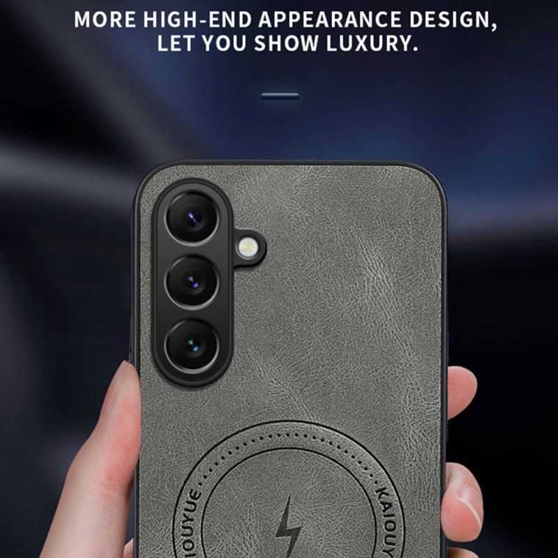 Cover Samsung Galaxy S26 Plus Magnetisk Læderstil