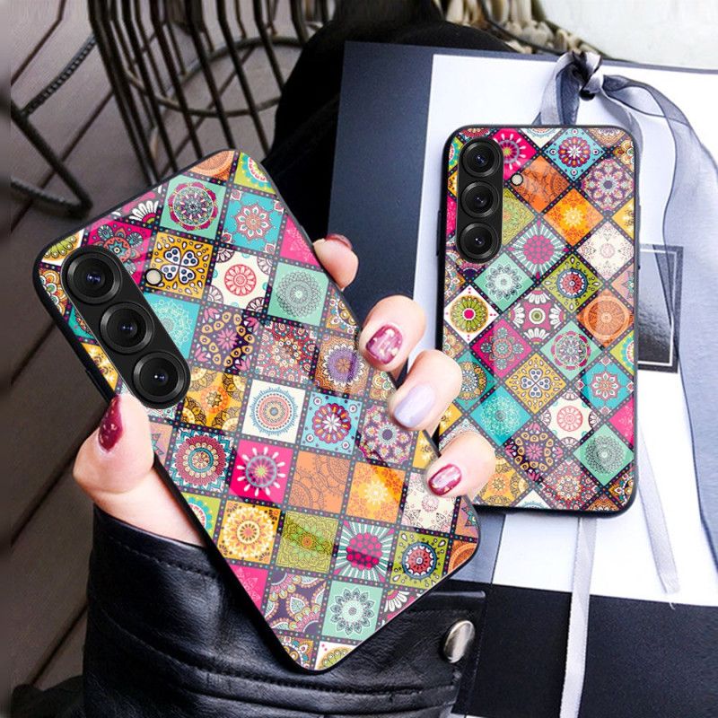 Cover Samsung Galaxy S26 Plus Ringholder Og Patchwork-snor