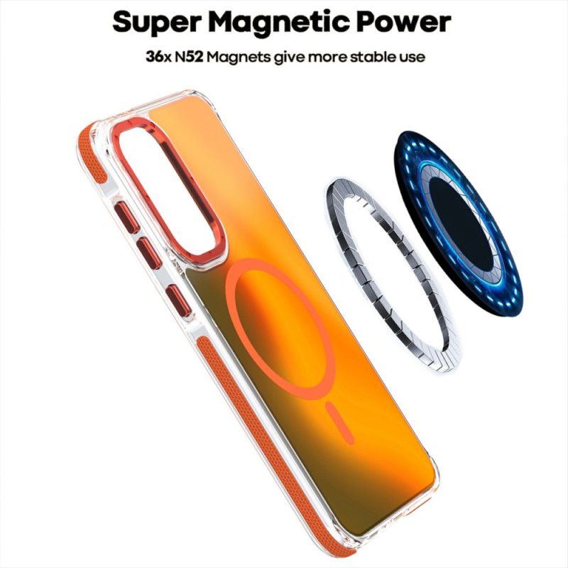 Cover Samsung Galaxy S26 Plus Telefon Etui Fluorescerende Design Magnetisk