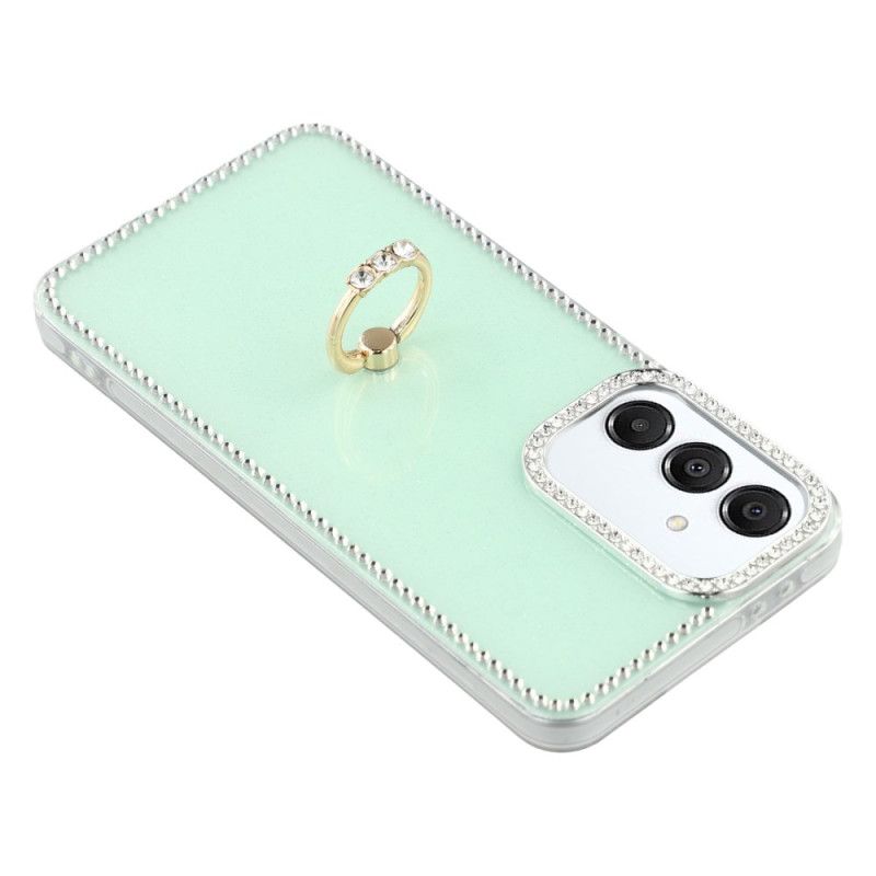 Cover Samsung Galaxy S26 Plus Telefon Etui Ringholder Og Rhinsten
