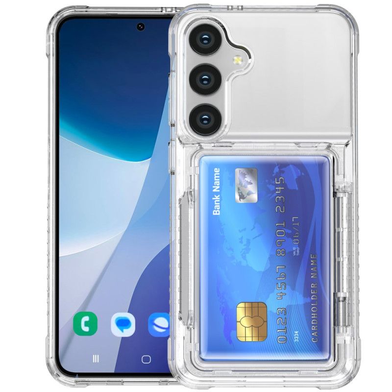 Cover Samsung Galaxy S26 Plus Transparent Kortholder Og Stativ