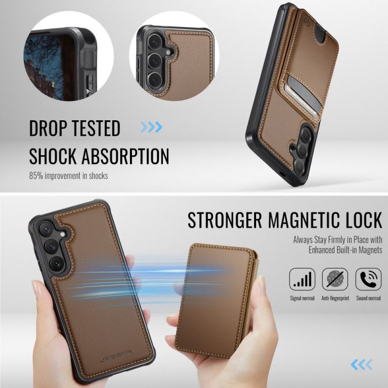 Cover Til Samsung Galaxy S26 Plus Aftagelig Kortholder Jeehood