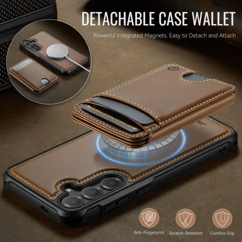 Cover Til Samsung Galaxy S26 Plus Aftagelig Kortholder Jeehood