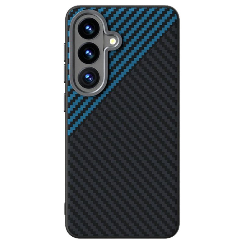 Cover Til Samsung Galaxy S26 Plus Tekstureret Magnetisk Montering I Kulfiber