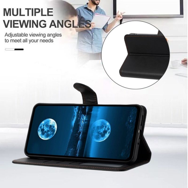 Flip Cover Samsung Galaxy S26 Plus Almindelig Lædereffekt