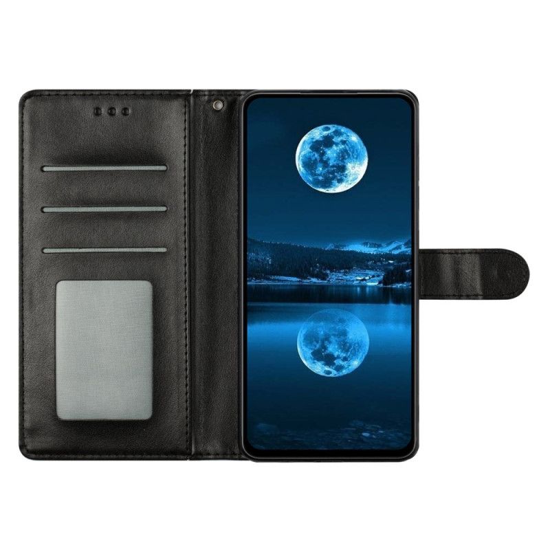 Flip Cover Samsung Galaxy S26 Plus Almindelig Lædereffekt