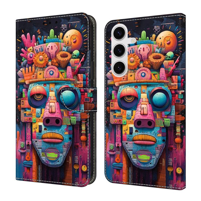 Flip Cover Samsung Galaxy S26 Plus Graffitiportræt