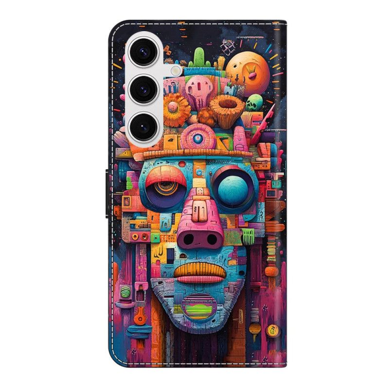 Flip Cover Samsung Galaxy S26 Plus Graffitiportræt