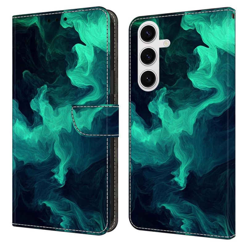 Flip Cover Samsung Galaxy S26 Plus Grøn Røg