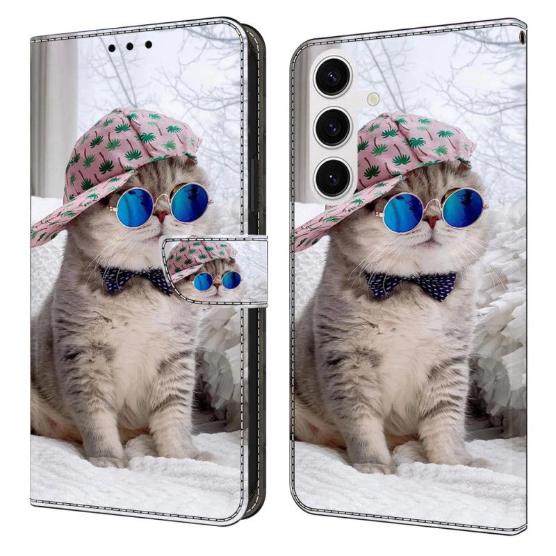 Flip Cover Samsung Galaxy S26 Plus Kat Med Hat