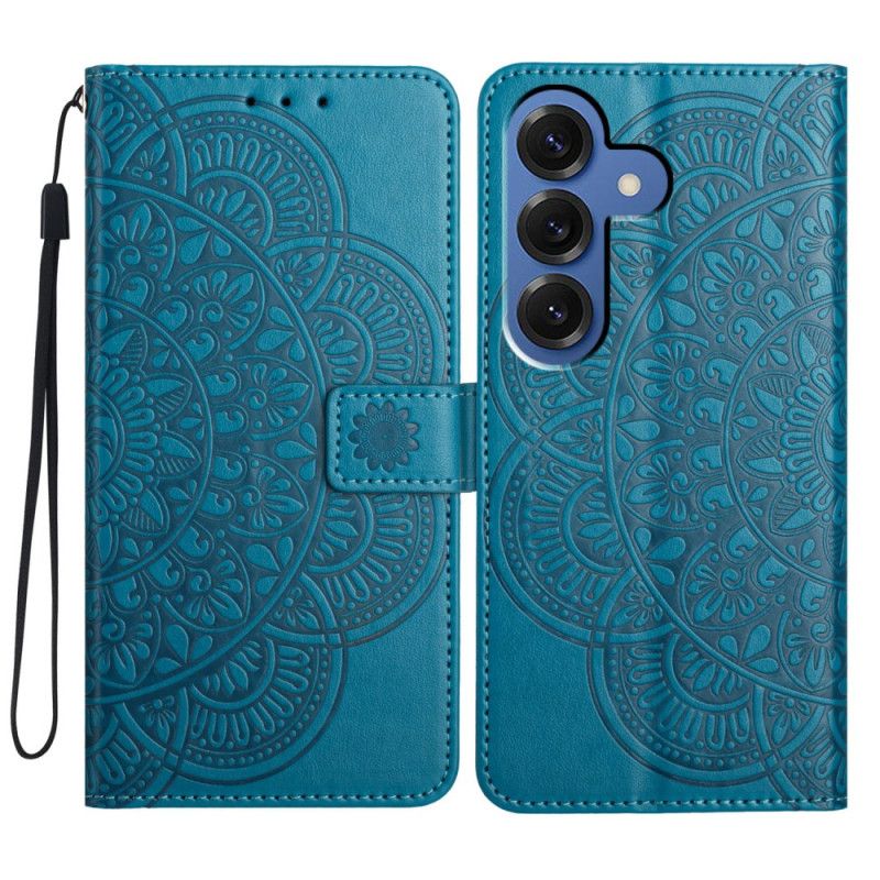 Flip Cover Samsung Galaxy S26 Plus Mandala-gravering