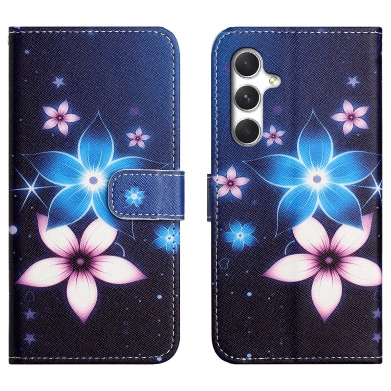 Flip Cover Samsung Galaxy S26 Plus Måneblomster