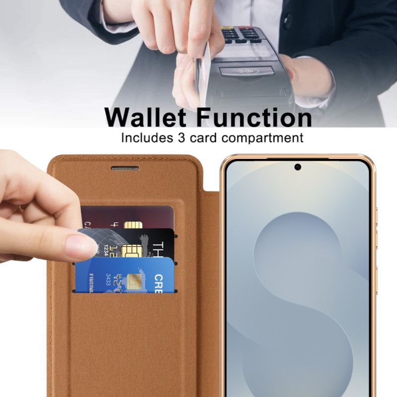 Flip Cover Samsung Galaxy S26 Plus Polstret Rfid-kortholder