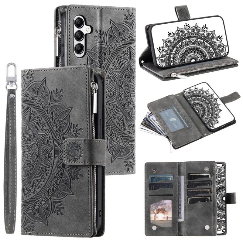 Flip Cover Samsung Galaxy S26 Plus Pung Med Mandala-ruskindseffekt