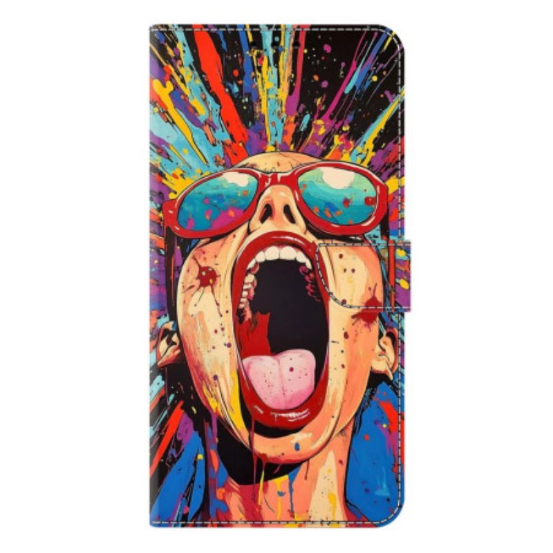 Flip Cover Samsung Galaxy S26 Plus Skriggraffiti