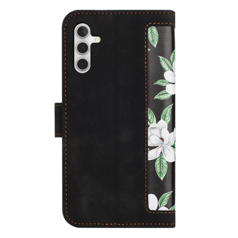 Flip Cover Til Samsung Galaxy S26 Plus Blomster Med Rem