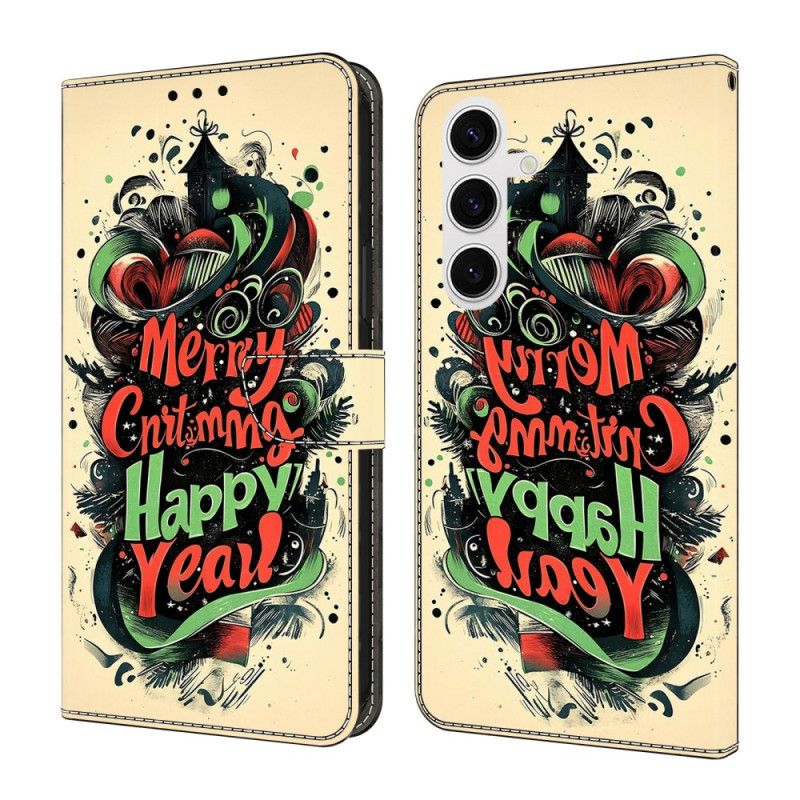 Flip Cover Til Samsung Galaxy S26 Plus Julegraffiti