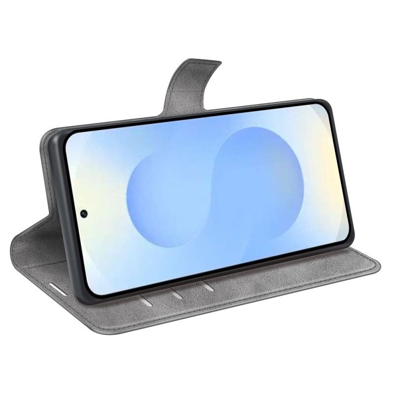 Flip Cover Til Samsung Galaxy S26 Plus Læderstil