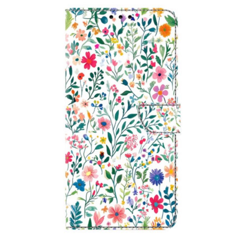 Flip Cover Til Samsung Galaxy S26 Plus Lille Blomsterbed