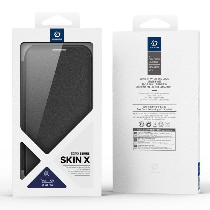 Flip Cover Til Samsung Galaxy S26 Plus Magnetisk Skin X Pro Dux Ducis