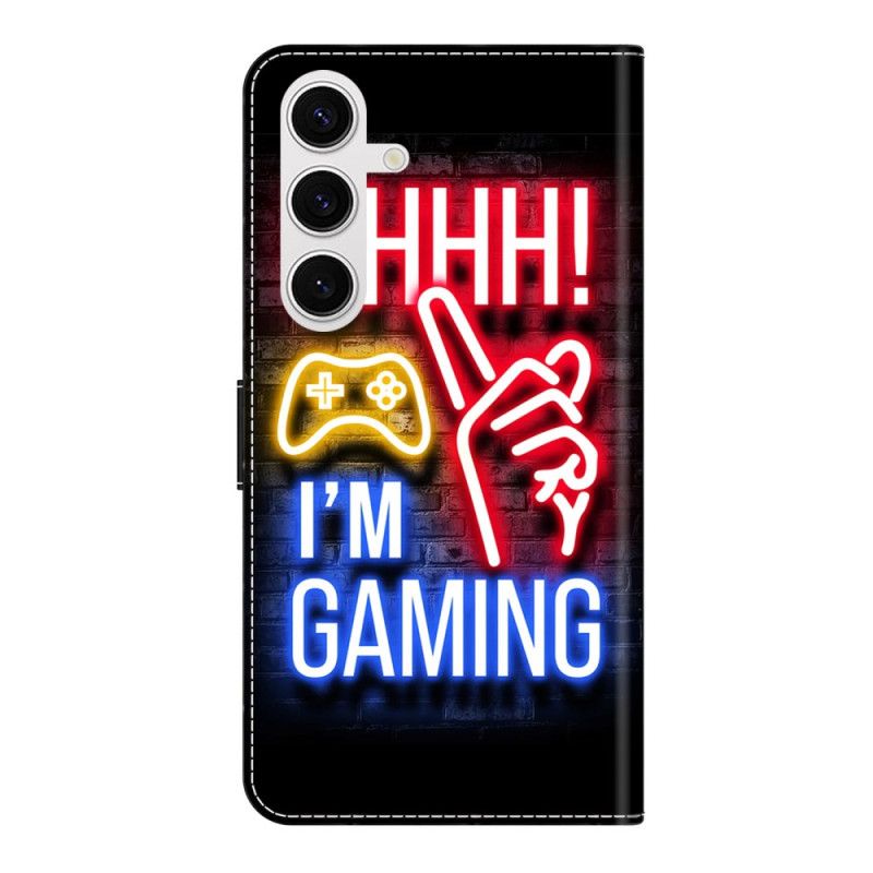 Flip Cover Til Samsung Galaxy S26 Plus Neonmønster